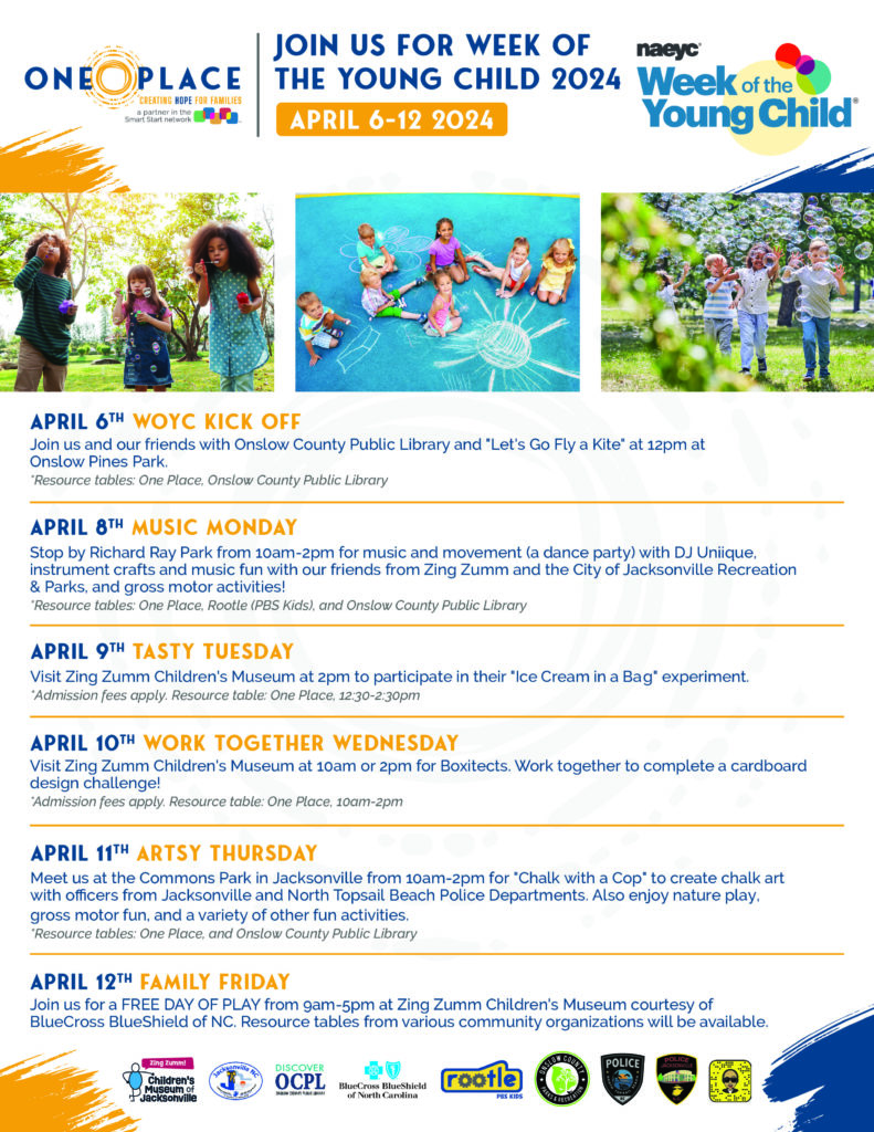Week of the young child 2024 one place